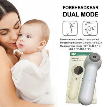 Intelligent Infrared Digital body Thermometer Body Forehead ear temperature gun LCD display Hand-held measure tools
Intelligent Infrared Digital body Thermometer Body Forehead ear temperature gun LCD display Hand-held measure tools