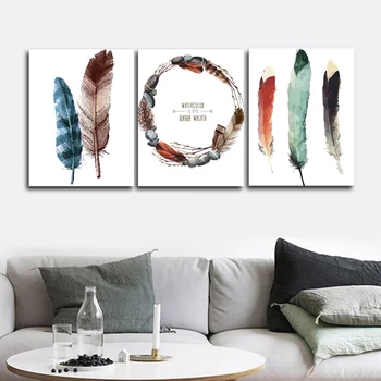 Faether Colorful Wall Pictures Poster Print Canvas Painting Calligraphy Decorative for Living Room Bedroom Home Decor Frameless
Faether Colorful Wall Pictures Poster Print Canvas Painting Calligraphy Decorative for Living Room Bedroom Home Decor Frameless