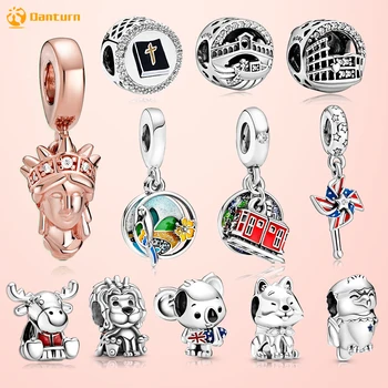 National symbol 925 Sterling Silver Statue of Liberty Moose Maple Leaf Charms fit Original European Bracelets for Women Jewelry
National symbol 925 Sterling Silver Statue of Liberty Moose Maple Leaf Charms fit Original European Bracelets for Women Jewelry