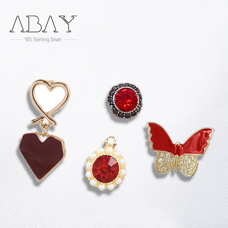 925 Sterling Silver Pin Red Exquisite Gem Series, Simple and Generous Butterfly Design, Prevent Allergy
925 Sterling Silver Pin Red Exquisite Gem Series, Simple and Generous Butterfly Design, Prevent Allergy