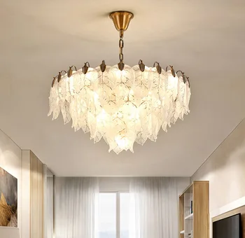 Northern Europe Living Room Chandelier Crystal Chandelier Cool Creative Art Leaves Post-Modern Designer Light Luxury Minimalist
Northern Europe Living Room Chandelier Crystal Chandelier Cool Creative Art Leaves Post-Modern Designer Light Luxury Minimalist