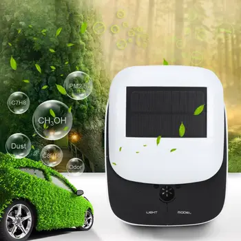 Mini Solar Power Negative Ion Air Purifier Cleaner Filter Home Car Use Negative Iron Generator remove bacteria deep purification
Mini Solar Power Negative Ion Air Purifier Cleaner Filter Home Car Use Negative Iron Generator remove bacteria deep purification