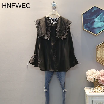 2020 Spring Autumn New Pattern Round Collar Long Sleeve Solid Patchwork Single Breasted Casual Shirt Women V448
2020 Spring Autumn New Pattern Round Collar Long Sleeve Solid Patchwork Single Breasted Casual Shirt Women V448