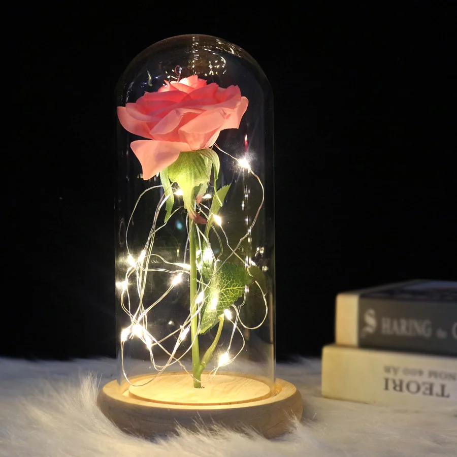 Artificial Flowers 24k Rose LED Red Rose String In A Flask Desk Lamp Romantic Valentine's Day Birthday Gift Wedding Home Decor
Artificial Flowers 24k Rose LED Red Rose String In A Flask Desk Lamp Romantic Valentine's Day Birthday Gift Wedding Home Decor