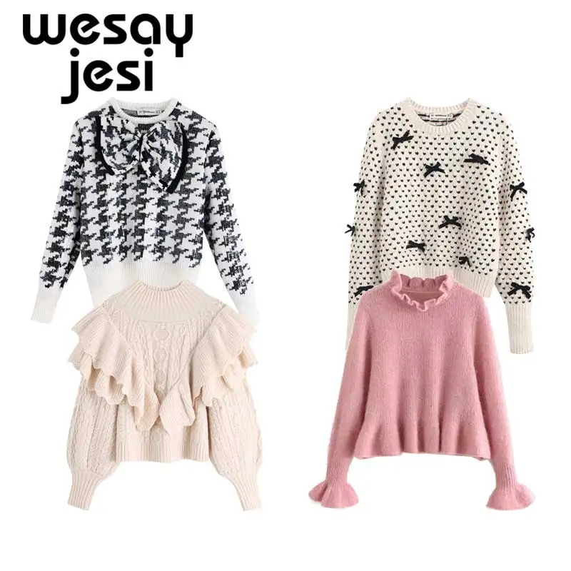 Winter women sweaters elegant vintage office lady chic long sleeve Sequins sweaters casual Sequins women knitting pullovers
Winter women sweaters elegant vintage office lady chic long sleeve Sequins sweaters casual Sequins women knitting pullovers