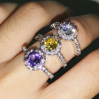 Fashion multicolor crystal amethyst citrine zircon diamonds gemstones rings for women white gold silver color engagement jewelry 
Fashion multicolor crystal amethyst citrine zircon diamonds gemstones rings for women white gold silver color engagement jewelry