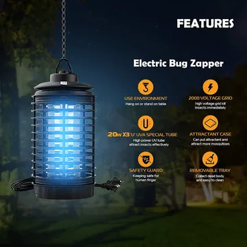 Hangable mosquito killer lamp Electronic Insect Mosquito Repellent outdoor Anti-Mosquito Light Mosquito Insect Trap mosquitos 
Hangable mosquito killer lamp Electronic Insect Mosquito Repellent outdoor Anti-Mosquito Light Mosquito Insect Trap mosquitos