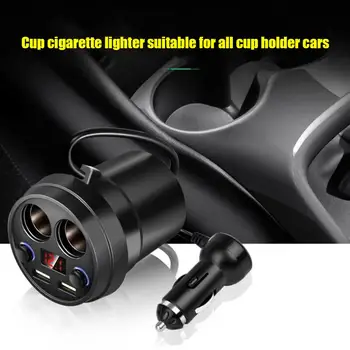 Car Charger Socket 12V/24V Dual USB Power Outlet Charger LED Digital Display Motorcycle Cigarette Lighter Socket Chargers
Car Charger Socket 12V/24V Dual USB Power Outlet Charger LED Digital Display Motorcycle Cigarette Lighter Socket Chargers