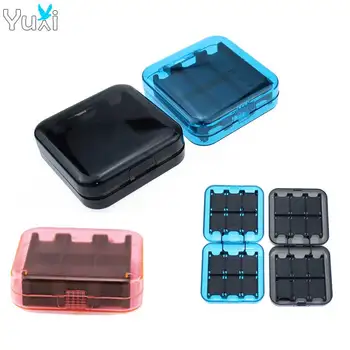 YuXi 24 in 1 Game Card Clear Black Blue Pink Storage Box Game Card Case Cards Holder for Nintend Switch NS NX Game Cards
YuXi 24 in 1 Game Card Clear Black Blue Pink Storage Box Game Card Case Cards Holder for Nintend Switch NS NX Game Cards