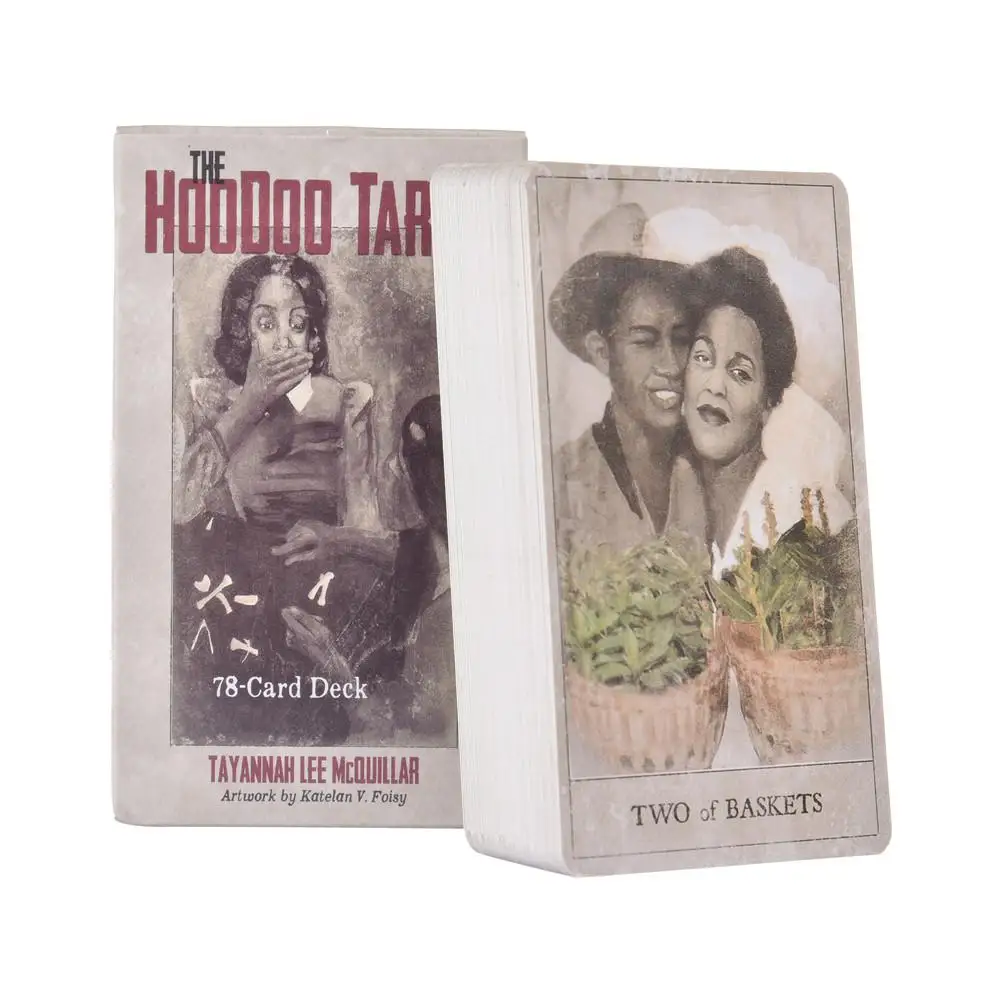 78X For The Hoodoo Tarot Cards English Version Oracle Card For Hoodoo Board Games Deck Table Tarot Guidance Divination Fate Game
78X For The Hoodoo Tarot Cards English Version Oracle Card For Hoodoo Board Games Deck Table Tarot Guidance Divination Fate Game