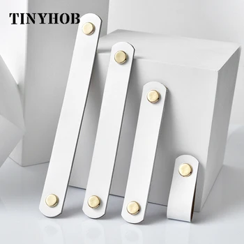 White Cow Leather+Brass Knob And Handle Simple Cabinet Handles Nordic Drawer Pulls Furniture Handles Handmade Handle With Screw
White Cow Leather+Brass Knob And Handle Simple Cabinet Handles Nordic Drawer Pulls Furniture Handles Handmade Handle With Screw