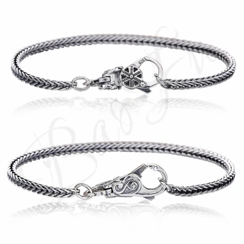 Baofu New Original 925 Sterling Silver Bracelet Retro Charm Pattern Suitable For Couple Party Bracelet DIY Exquisite Jewelry
Baofu New Original 925 Sterling Silver Bracelet Retro Charm Pattern Suitable For Couple Party Bracelet DIY Exquisite Jewelry