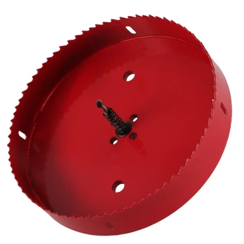 190mm Bi Metal M42 HSS Hole Saw Cutter Drill Bit For Aluminum Iron Pipe
190mm Bi Metal M42 HSS Hole Saw Cutter Drill Bit For Aluminum Iron Pipe