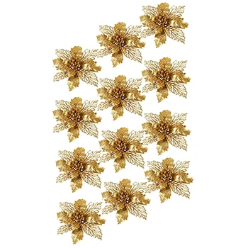 Artificial Hollow Flowers Beautiful Ornament Hanging on the Christmas Tree Wedding Christmas Day Decor 24Pcs
Artificial Hollow Flowers Beautiful Ornament Hanging on the Christmas Tree Wedding Christmas Day Decor 24Pcs