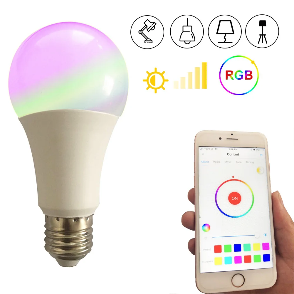 Wifi Bulb 7w Rgbw Intelligent Lamp Color Compatible With Alexa Goole Home Smart Bombilla Led E27 E26 B22 Ampoule Rgb Lampka Led
Wifi Bulb 7w Rgbw Intelligent Lamp Color Compatible With Alexa Goole Home Smart Bombilla Led E27 E26 B22 Ampoule Rgb Lampka Led