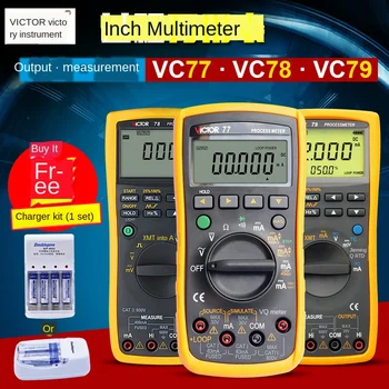 VC77 / 78/79 signal generator signal source current voltage thermocouple process calibrator multimeter
VC77 / 78/79 signal generator signal source current voltage thermocouple process calibrator multimeter