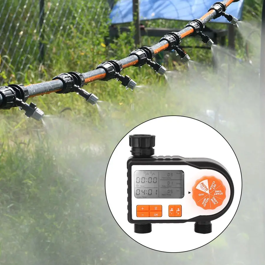 Automatic Electronic Water Timer LCD Display Home Garden Watering Irrigation Controller Watering Device Irrigation Tool
Automatic Electronic Water Timer LCD Display Home Garden Watering Irrigation Controller Watering Device Irrigation Tool