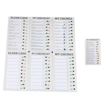 Memo Plastic Board Chore Chart Reusable RV Checklist,My Chores ,Elder Care Checklist Daily Planner Responsibility & Behavior New
Memo Plastic Board Chore Chart Reusable RV Checklist,My Chores ,Elder Care Checklist Daily Planner Responsibility & Behavior New