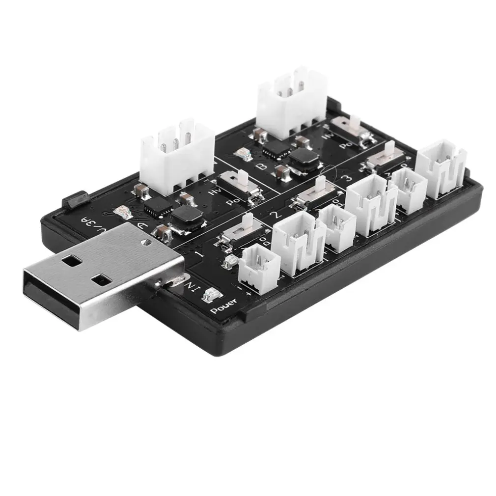 Remote Control RCES Remote Control Aircraft Uav 1S 2S Lithium Battery USB Charger Charging Board Aircraft