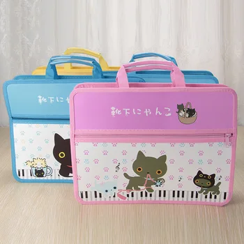 A4 cute portable document bag multi layer waterproof zipper bag storage bag portable information bag
A4 cute portable document bag multi layer waterproof zipper bag storage bag portable information bag