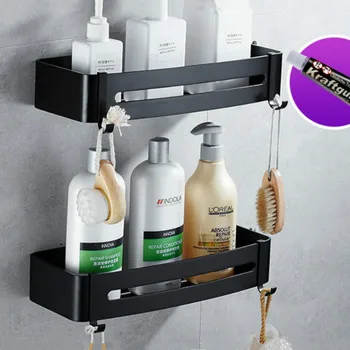 Bathroom Shelf Bathroom Shelves Corner Shelf Wall Mounted Aluminum Soap Dish Shower Shelf Shampoo Holder Wall Mounted Type 
Bathroom Shelf Bathroom Shelves Corner Shelf Wall Mounted Aluminum Soap Dish Shower Shelf Shampoo Holder Wall Mounted Type