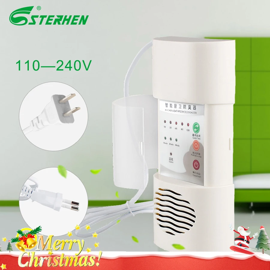 STERHEN Air Purifier Ozone Generator Bivolt 110-240V Home Deodorizer Ozone Ionizer Generator
STERHEN Air Purifier Ozone Generator Bivolt 110-240V Home Deodorizer Ozone Ionizer Generator