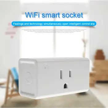 US Plug WiFi Wireless Smart Switch Timing Socket Outlet Home Timer Control Power Plug Voice Control for Amazon Alexa Google Home
US Plug WiFi Wireless Smart Switch Timing Socket Outlet Home Timer Control Power Plug Voice Control for Amazon Alexa Google Home