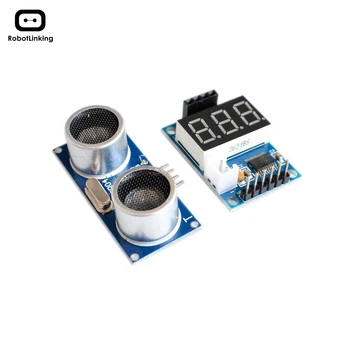 1lot HC-SR04 Ultrasonic Module Distance Measuring Transducer Sensor Detector Ranging Module with Digital Display Control Board
1lot HC-SR04 Ultrasonic Module Distance Measuring Transducer Sensor Detector Ranging Module with Digital Display Control Board
