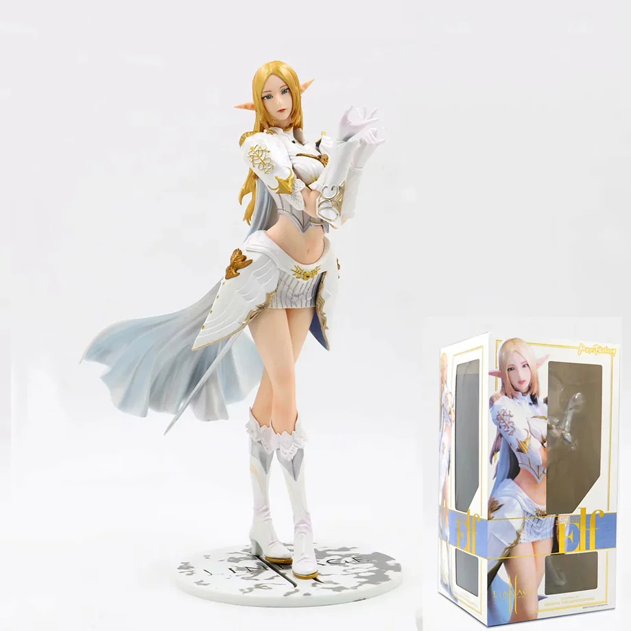 26CM Anime Figure Lineage Heaven 2 Elf Female Mage 1/7 Scale Painted PVC Action Figure Toy Collection Model Toys Drop Shipping
26CM Anime Figure Lineage Heaven 2 Elf Female Mage 1/7 Scale Painted PVC Action Figure Toy Collection Model Toys Drop Shipping