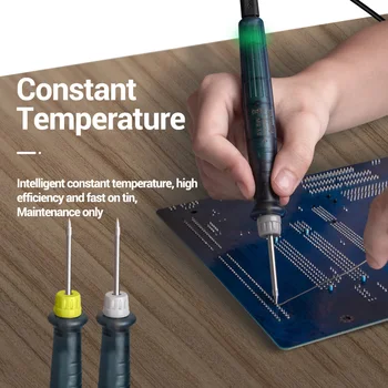 Elisona ANENG 5V 8W USB Powered Adjustable Temperature Electric Electric Soldering Iron Kit for Welding Circuit Board Jewelry
Elisona ANENG 5V 8W USB Powered Adjustable Temperature Electric Electric Soldering Iron Kit for Welding Circuit Board Jewelry