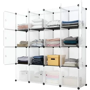 16-Cube Storage Shelf with Door Cube Shelving Bookcase Bookshelf Organizing Closet Toy Organizer Cabinet White
16-Cube Storage Shelf with Door Cube Shelving Bookcase Bookshelf Organizing Closet Toy Organizer Cabinet White