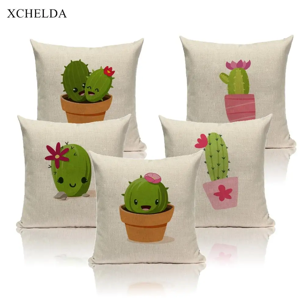 Linen Cushion Cover Beige Cut Tropical Cartoon Cactus Pattern 45*45 Home Decorative Pillow Case Pillowcase for Sofa Car Seat
Linen Cushion Cover Beige Cut Tropical Cartoon Cactus Pattern 45*45 Home Decorative Pillow Case Pillowcase for Sofa Car Seat