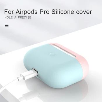 For Airpods Pro Silicone Cover Split Design Earphone Case Colorful Shockproof Protective Cover For Air Pods Pro Charging Box Bag
For Airpods Pro Silicone Cover Split Design Earphone Case Colorful Shockproof Protective Cover For Air Pods Pro Charging Box Bag