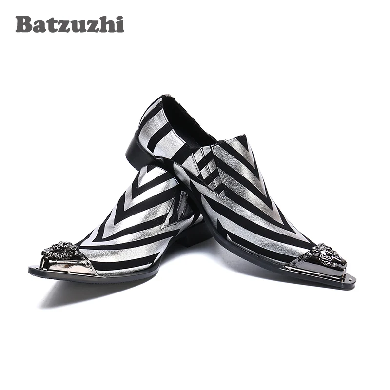 Batzuzhi Chaussure Homme вечерние и свадебные туфли мужские итальянские кожаные мужские классические туфли винтажные металлические с острым носком, большие размеры 6-12
Batzuzhi Chaussure Homme вечерние и свадебные туфли мужские итальянские кожаные мужские классические туфли винтажные металлические с острым носком, большие размеры 6-12