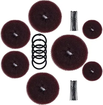 Donut Bun Maker, Hair Bun Maker 7pcs Hair Ring Style Bun Maker Set With 5pcs Hair Elastic Bands, 10pcs Hair Pins
Donut Bun Maker, Hair Bun Maker 7pcs Hair Ring Style Bun Maker Set With 5pcs Hair Elastic Bands, 10pcs Hair Pins