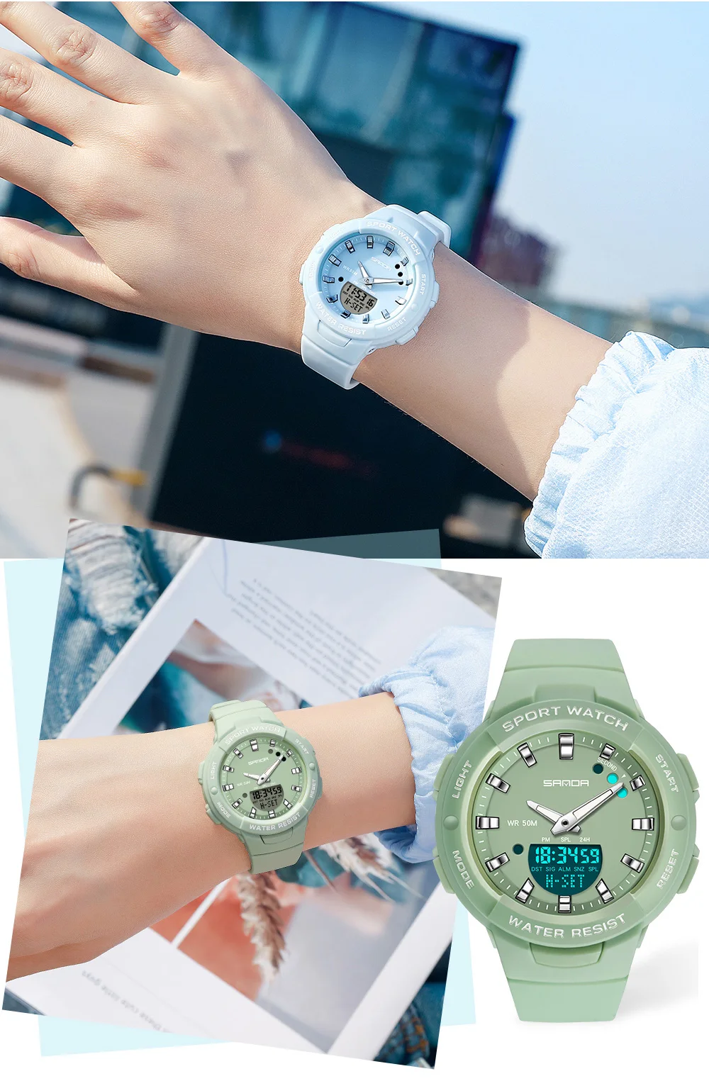 SANDA Luxury Women's Watch