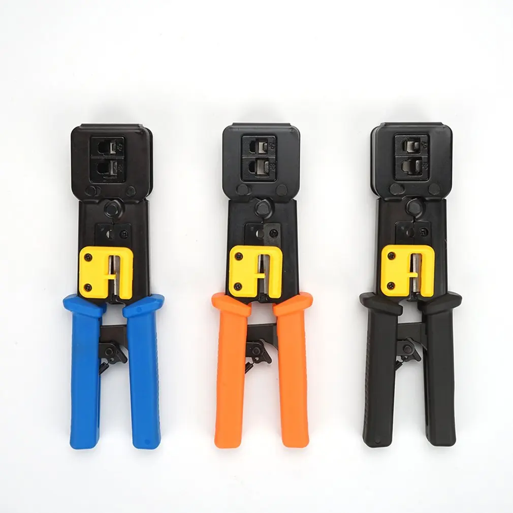 Hole Cable Clamp Perforation Crystal Head Crimping Pliers Multifunction Ez Cable Clamp 6P8P Dual Purpose Pliers
Hole Cable Clamp Perforation Crystal Head Crimping Pliers Multifunction Ez Cable Clamp 6P8P Dual Purpose Pliers
