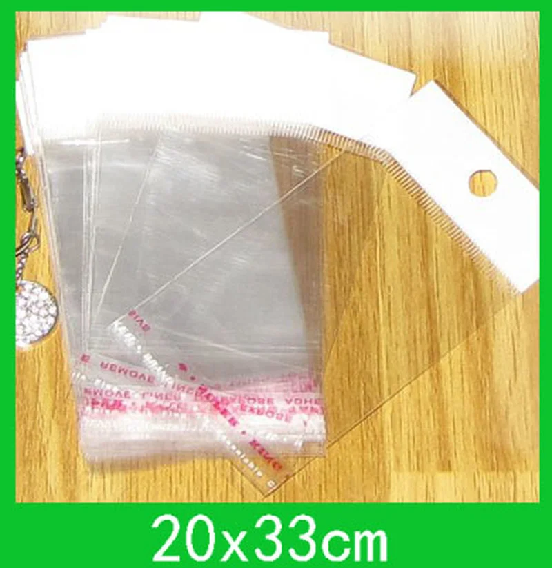 hanging hole poly packing bags (20x33cm) with self adhesive seal opp bag wholesale 200pcs/lot
hanging hole poly packing bags (20x33cm) with self adhesive seal opp bag wholesale 200pcs/lot