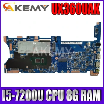 Akemy For ASUS Q324UAK UX360UAK Laotop Mainboard UX360CAK Motherboard I5-7200U CPU 8G RAM 90NB0C00-R00050
Akemy For ASUS Q324UAK UX360UAK Laotop Mainboard UX360CAK Motherboard I5-7200U CPU 8G RAM 90NB0C00-R00050