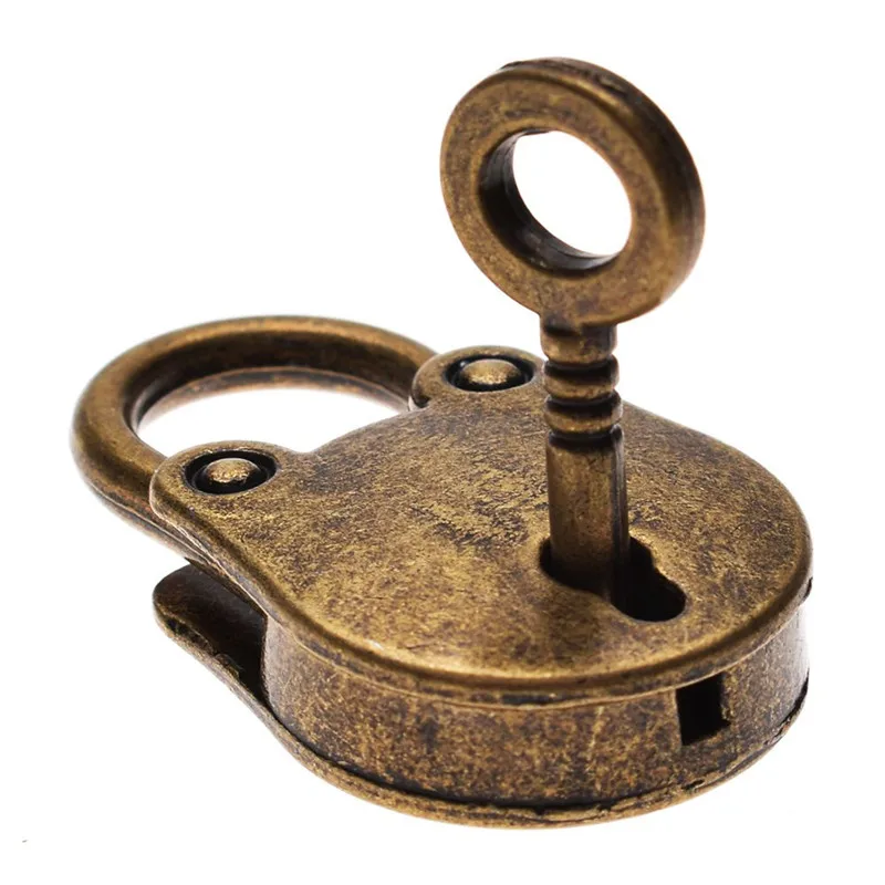 Hot Chinese Vintage Padlock Old Style Lock Notebook Luggage Belt Antique Bronze Plated Padlock With Key Suitcase Locks Hardware
Hot Chinese Vintage Padlock Old Style Lock Notebook Luggage Belt Antique Bronze Plated Padlock With Key Suitcase Locks Hardware