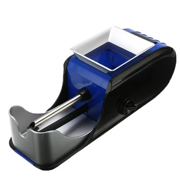 8mm Automatic Electric Cigarette Rolling Machine Maker DIY Tobacco Roller Injector Filling Machine Smoking DIY Plug EU/US Tools