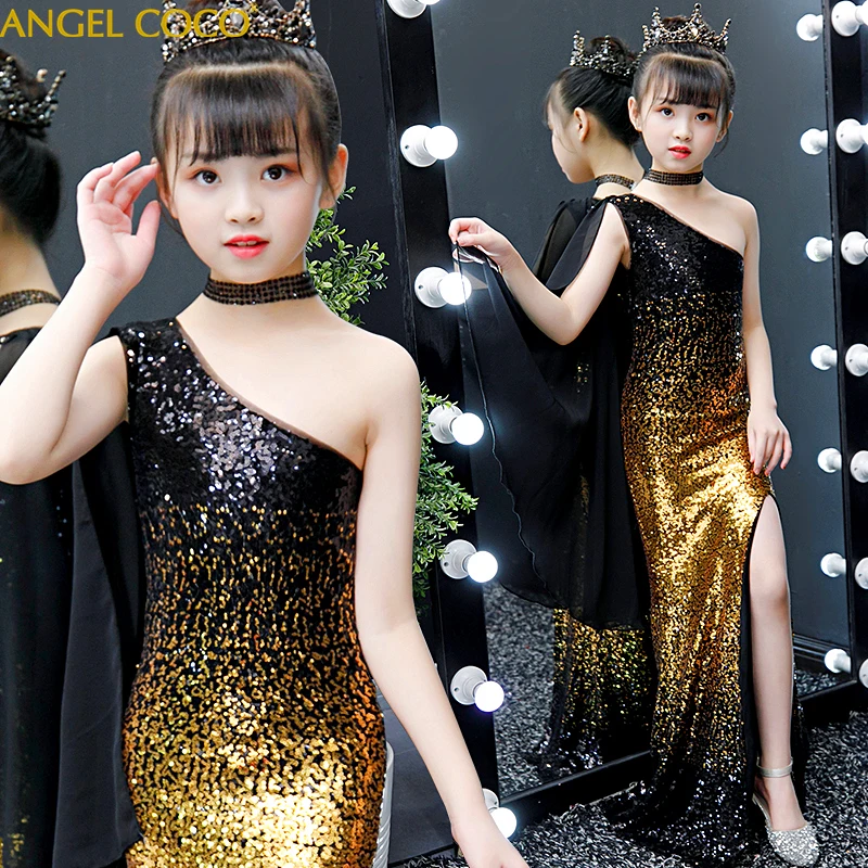 Loss-making sales golden flower girl dresses for wedding beaded Children Costume Sequins Mermaid evening dresses girls dress
Loss-making sales golden flower girl dresses for wedding beaded Children Costume Sequins Mermaid evening dresses girls dress