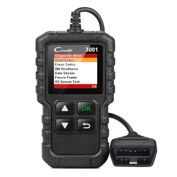 CR3001 OBD II Code Reader Car Detector X431 Creader O2 Sensor TEST Device 9-18V Data Stream Multilingual CR3001 Car Detector
CR3001 OBD II Code Reader Car Detector X431 Creader O2 Sensor TEST Device 9-18V Data Stream Multilingual CR3001 Car Detector
