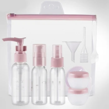 Dispensers Empty Travel Bottles Set Hand Pressing Liquid Containers For Lotion Plastic 9pcs/Set Leak Proof Durable Refillable
Dispensers Empty Travel Bottles Set Hand Pressing Liquid Containers For Lotion Plastic 9pcs/Set Leak Proof Durable Refillable