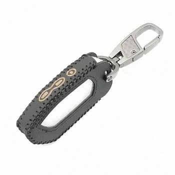 100% Leather Key Case Keychain Cover for Pandora DXL 4950 DX-90BT DX-91 Two Way Russian Version Car Alarm LCD Remote
100% Leather Key Case Keychain Cover for Pandora DXL 4950 DX-90BT DX-91 Two Way Russian Version Car Alarm LCD Remote