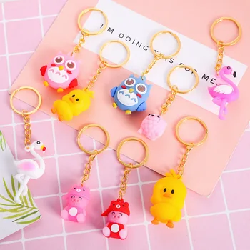 Cheap Cartoon Keychains Cute Animal Chick Owl Pig Sheep Car Key Chain Children Bag Pendant Keyring Student Lovers Holiday Gifts
Cheap Cartoon Keychains Cute Animal Chick Owl Pig Sheep Car Key Chain Children Bag Pendant Keyring Student Lovers Holiday Gifts