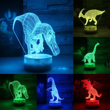 Night Light Table Lamp Creative Modern 3D Jurassic Dinosaur Touch Control Christmas Xmas Indoor Lighting Desk Light Decoration
Night Light Table Lamp Creative Modern 3D Jurassic Dinosaur Touch Control Christmas Xmas Indoor Lighting Desk Light Decoration