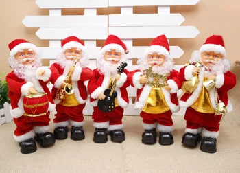 Electric Santa Claus with Music Christmas Play the Saxophone Electric Santa Claus Christmas Gift Christmas Daily Use
Electric Santa Claus with Music Christmas Play the Saxophone Electric Santa Claus Christmas Gift Christmas Daily Use