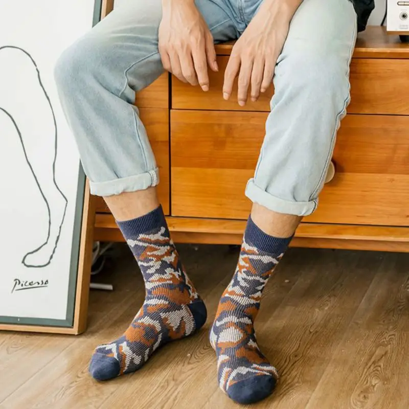 Men Military Autumn Combed Cotton Crew Socks Contrast Color Graffiti Camouflage Jungle Style Harajuku Skateboard Hosiery
Men Military Autumn Combed Cotton Crew Socks Contrast Color Graffiti Camouflage Jungle Style Harajuku Skateboard Hosiery