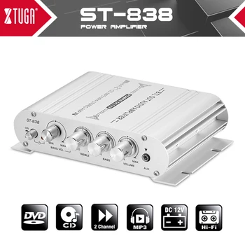 XTUGA MINI Digital Hi-Fi Power Amplifier 2.1CH Subwoofer Stereo BASS Audio Player CD MP3 MP4 PC Speaker Car Motorcycle Home
XTUGA MINI Digital Hi-Fi Power Amplifier 2.1CH Subwoofer Stereo BASS Audio Player CD MP3 MP4 PC Speaker Car Motorcycle Home